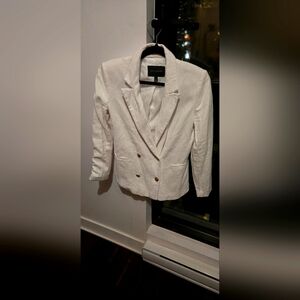 White Banana Republic Blazer Size 2